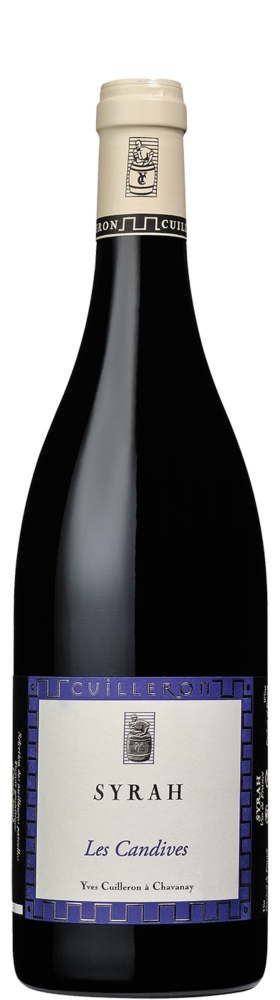 Domaine Yves Cuilleron IGP Collines Rhodaniènnes 2022 Syrah les Candives (prijs per doos 6 stuks)
