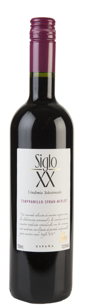 Bodegas Cristo de la Vega La Mancha 2022 Siglo XX Tinto (prijs per doos 6 stuks)