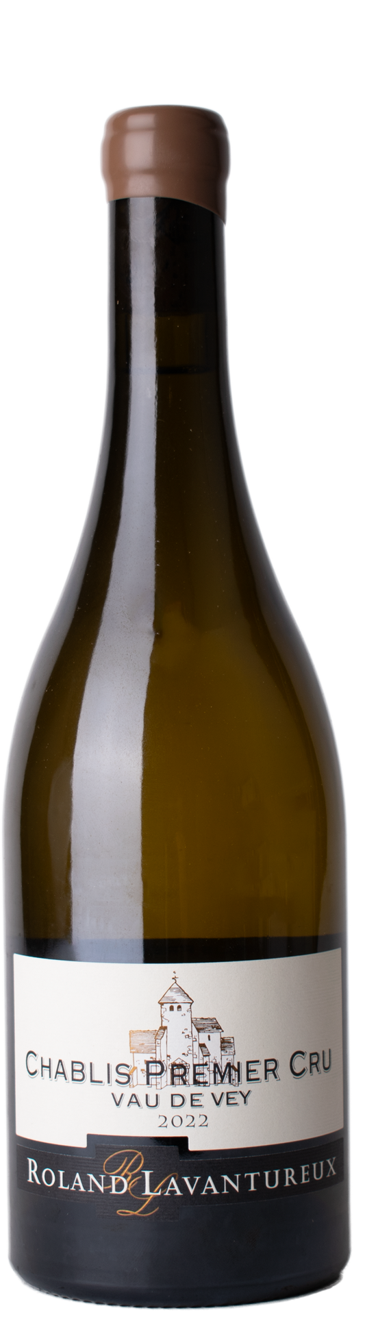 Domaine Roland Lavantureux Chablis 1er cru Vau de Vey 2022 (Prijs per doos 6 stuks)